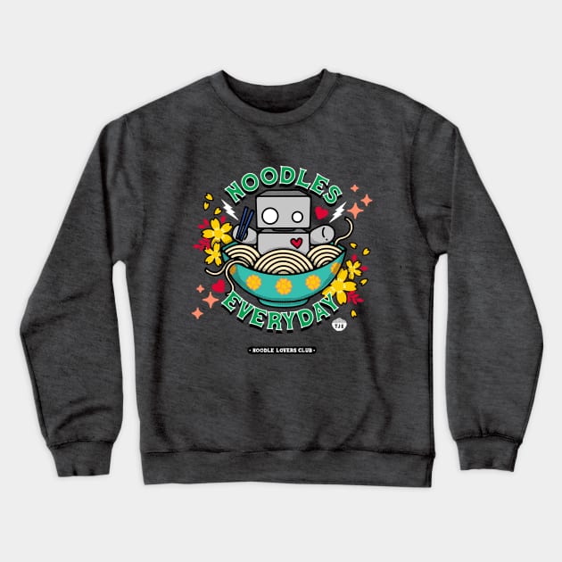 Noodles Everyday Crewneck Sweatshirt by thejellyempire